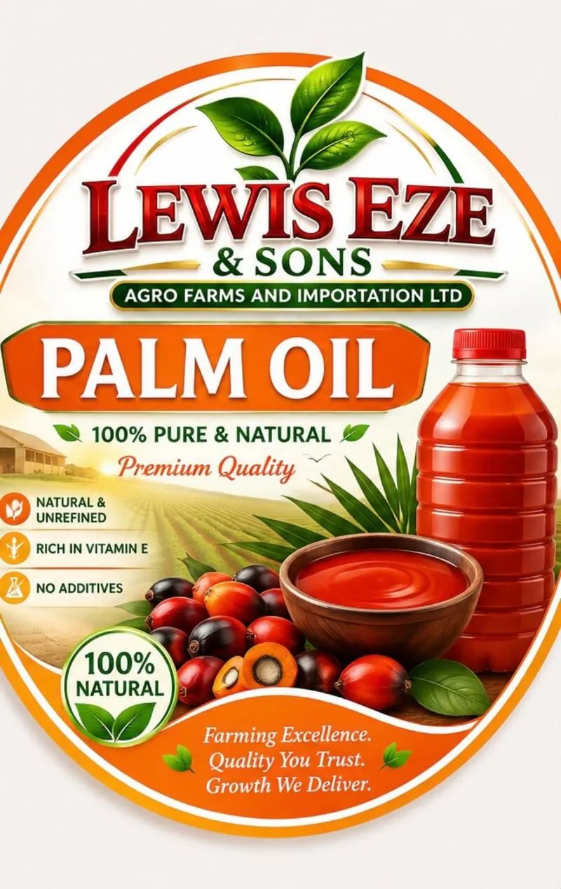 Sealed palm oil